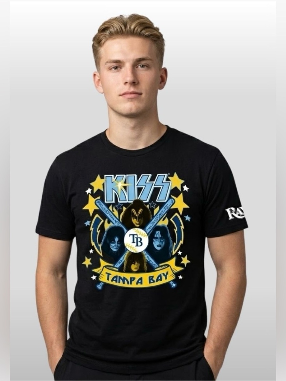 NWTs MLB Tampa Bay Rays/KISS t-shirt. Sz. XL. SGA 7/9/2026
